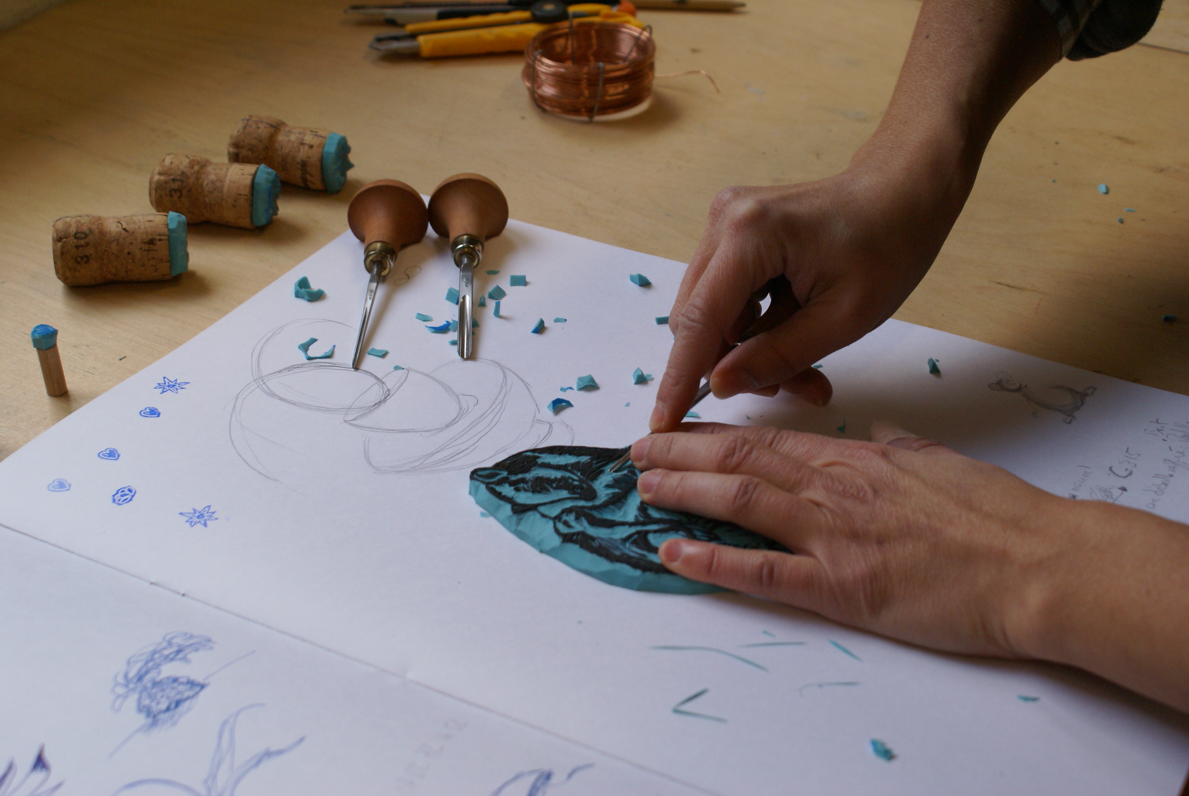 Carousel Cours art Auvergne