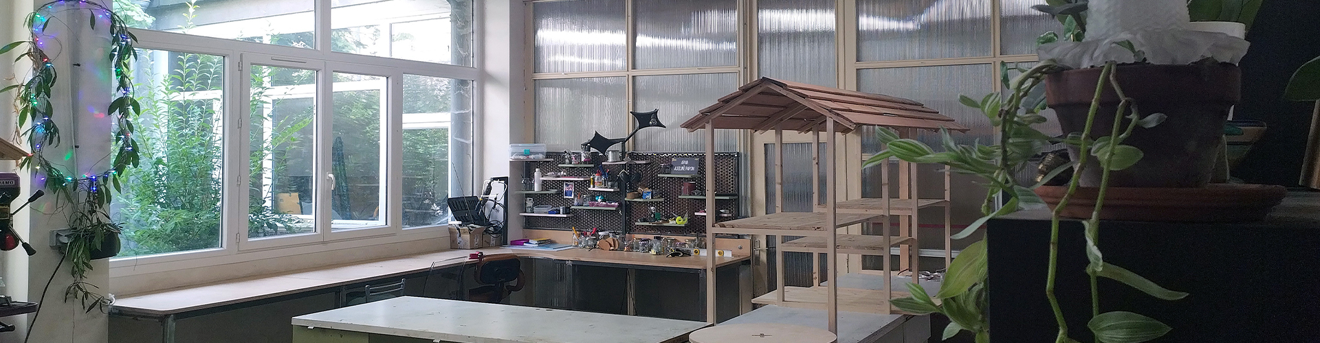 Slider location atelier art Clermont ferrand