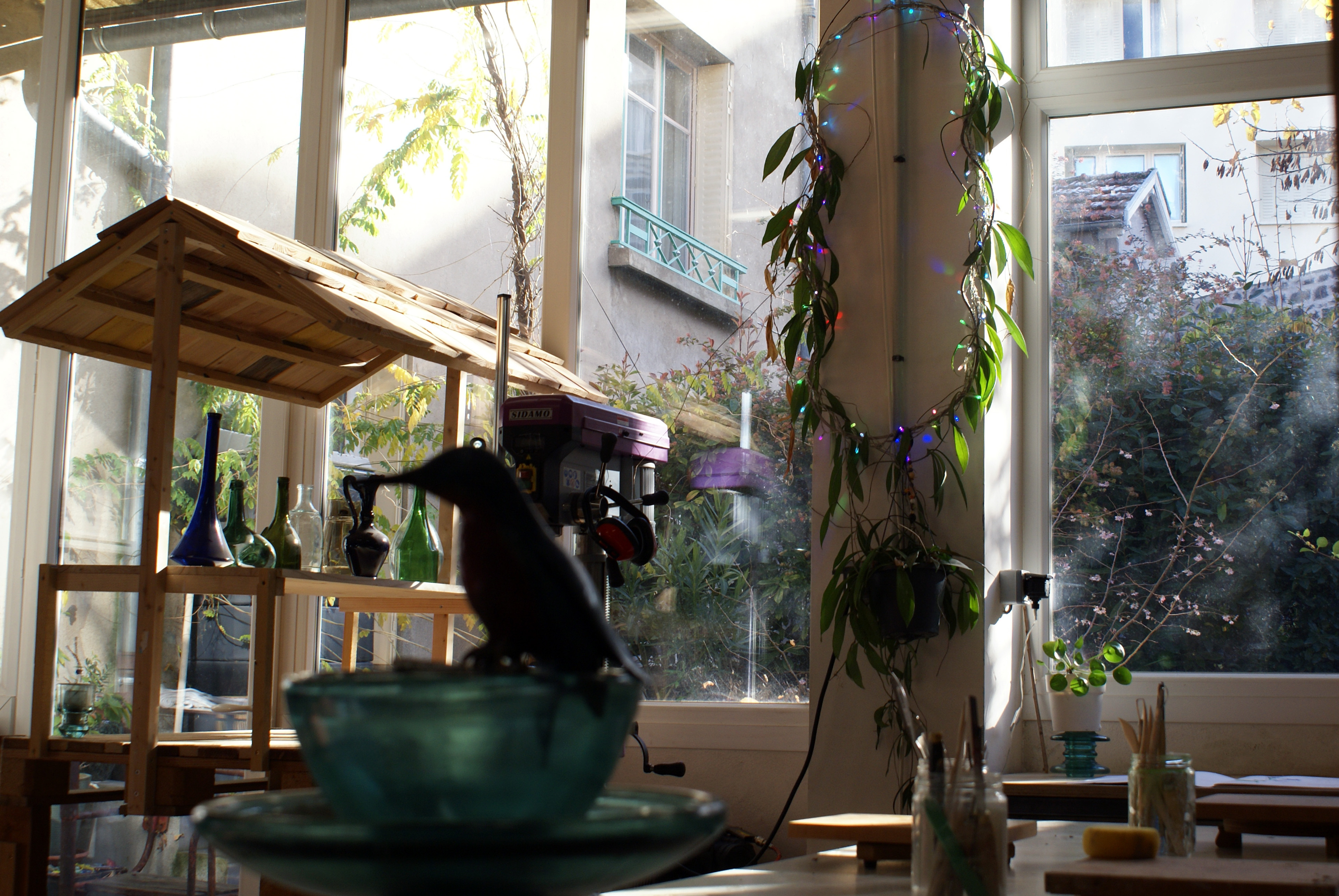 Carousel stage initiation art